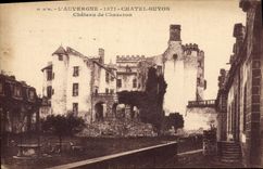 CPA L'Auvergne Chatel Guyon Chateau de Chazeron 