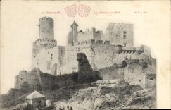 CPA Tournoel Le chateau en 1829 