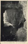 CPA Grottes de la Balme (Isere) Sortie au grand vestibule 