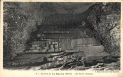CPA Grottes de la Blame (Isere) Les petits bassins 