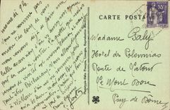 CPA L'Aven Armand Dans la foret vierge Les Cypres 