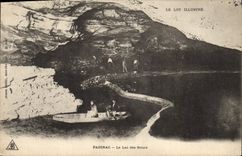 CPA Padirac Le lac des Gours 