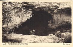 CPA Fontaine de Vaucluse La Source 