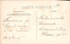 CPA Fantaisie Poupee  Noel 