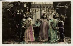 CPA Fantaisie Poupee  Heureux Noel 