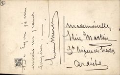 CPA Fantaisie Poupee Yo Laur Mme Bagarre Salon de 1910 Chat Chien