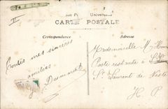 CPA Fantaisie Poupee  Heureux Noel Noel je promet d'etre sag autant qu'on peut l'etre a mon age 