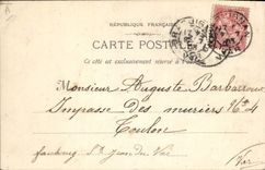 CPA Draguignan Rue Nationale & Le Palais de Justice 