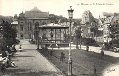 CPA Dieppe Le Palais de Justice 
