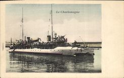CPA Bateau de GuerreLe Charlemagne 
