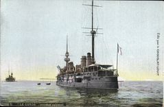CPA Bateau de GuerreLe Conde croiseur cuirasse 