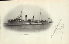 CPA Bateau de GuerreLe Cassini 