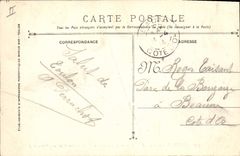 CPA Bateau de GuerreCourbet Cuirasse a turbines de 23500 tonnes (Marine Militaire Francaise) 