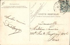 CPA Bateau de GuerreMarine Francaise Le Carnot 