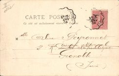 CPA Bateau de GuerreLe Chanzy Croiseur cuirasse 