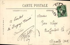 CPA Bateau de GuerreMarine de Guerre Le Chateaurenault 