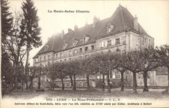CPA La Haute Saone Illustree Lure La Sous Prefecture Ancienne Abbaye de Saint Delie batie vers l'an 