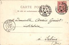 CPA Lons le Saunier La Prefecture 