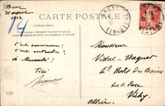 CPA Folklore En Bretagne Costume du dimanche a Pont Aven