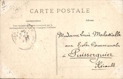 CPA Folklore Maries du bourg de Batz Costume des Paludiers 