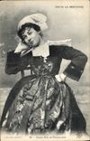 CPA Folklore Toute la Bretagne Jeune fille de Rosporden 
