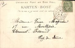 CPA Folklore Distractions des vieux jours La pipe Vieillards des environs de Quimper 