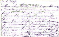 CPA Militaria A Palm de Rosa General de division 