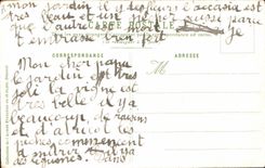 CPA Militaria A Palm de Rosa Zouave a la bayonnette 