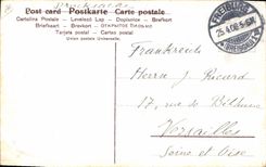 CPA Militaria Ser 705 