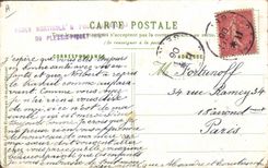 CPA Militaria A Palm de Rosa Chasseur a cheval 