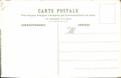 CPA Militaria A Palm de Rosa Artillerie montee 