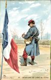 CPA Militaria A Palm de Rosa Infanterie de ligne au repos 