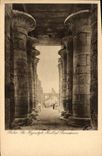 CPA Egypt Egypte Thebes The hypostyle hall of Ramesseum 