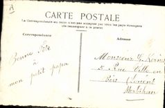 CPA Fantaisie (dessin a la main) Enfant