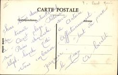 CPA Fantaisie (dessin a la main) Homme Folklore