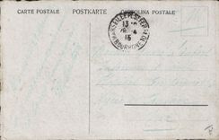 CPA Fantaisie (dessin a la main) Montagne