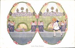 CPA Fantaisie Poupee  Enfant Little Polly Flinders 