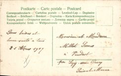 CPA Fantaisie Poupee Enfant  Joyeuses Paques 