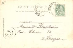 CPA Ervy Porte de la ville Justice de paix 