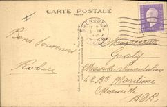 CPA Grenoble Le Palais de Justice et la Statue de Bayard 