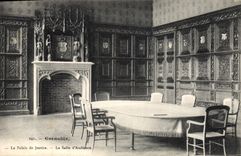 CPA Grenoble Le Palais de Justice La Salle d'Audience 