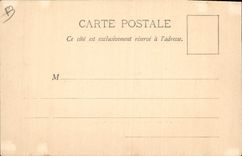 CPA Bateau de Guerre Lancement du Carnot Cuirasse de 1er rang 