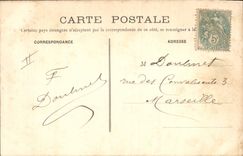 CPA Bateau de Guerre Toulon Le Charlemagne 