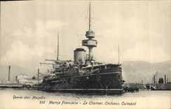 CPA Bateau de Guerre Marine francaise Le Charner croiseur cuirasse 