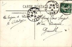 CPA Bateau de Guerre Marine de Guerre Du Chayla croiseur cuirasse de 2 classe 