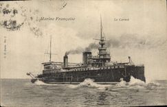CPA Bateau de Guerre Marine Francaise Le Carnot 