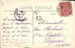 CPA Bateau de Guerre Le Dupleix 