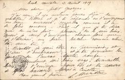 CPA Bateau de Guerre Le Diderot 