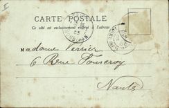 CPA Bateau de Guerre Le De Queydon croiseur cuirasse 