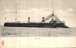 CPA Bateau de Guerre Davoust 